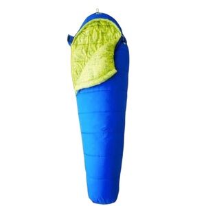 REI Kinder cone Kids Blue and Green Sleeping Bag